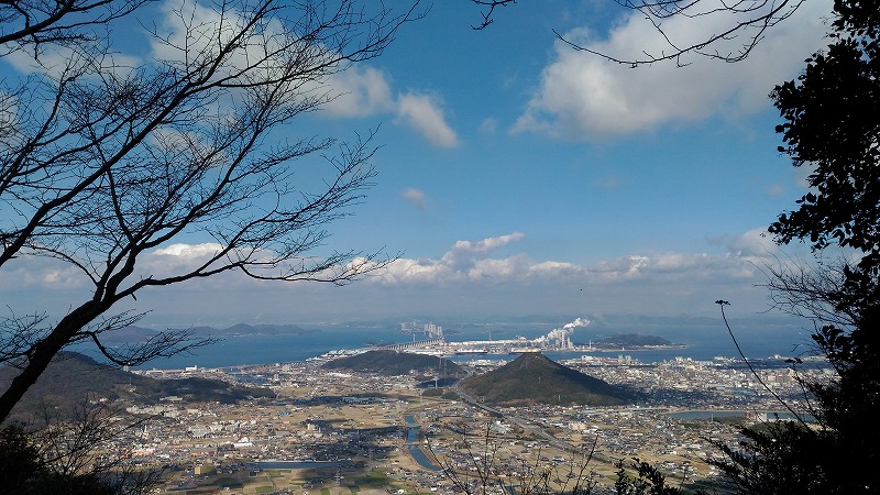讃岐富士（飯野山）からの眺め