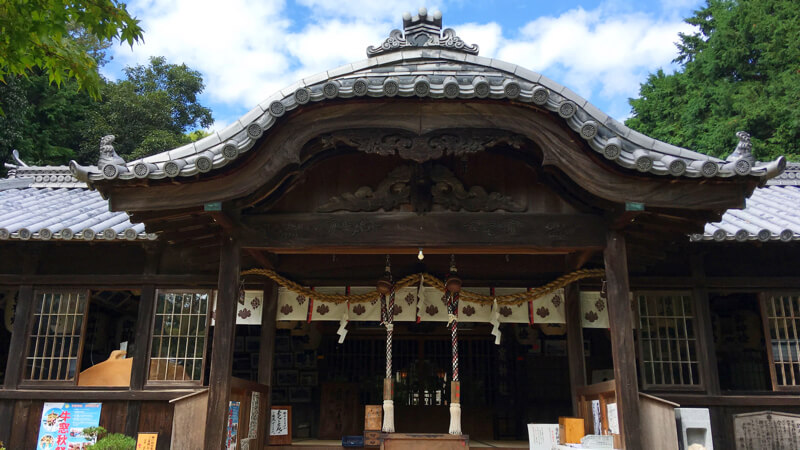 牛窓神社の本堂